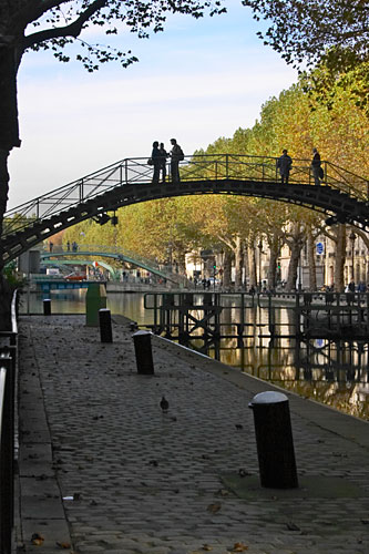 Paris, Canal Saint-Martin