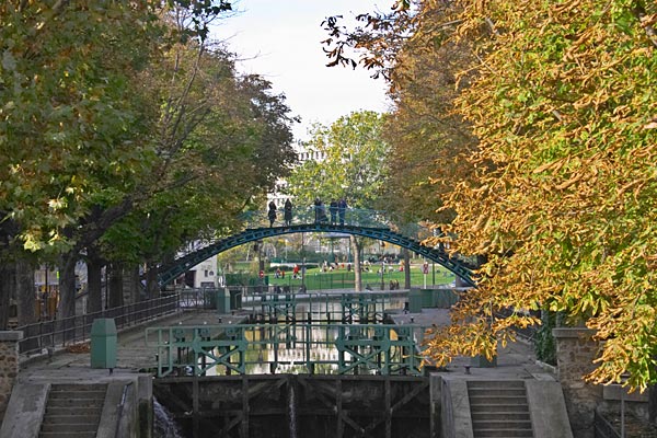 Paris, Canal Saint-Martin