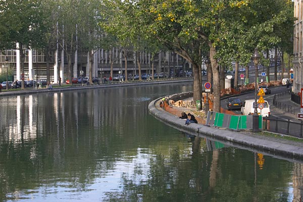 Paris, Canal Saint-Martin