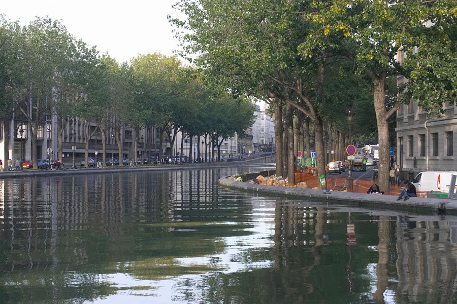 Paris, Canal Saint-Martin