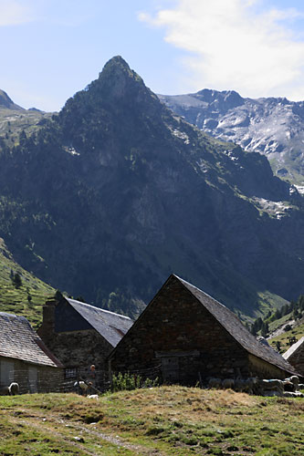Valle du Moudang (valle d'Aure), Granges