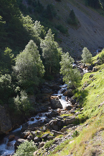 Valle du Moudang (valle d'Aure), Ruisseau