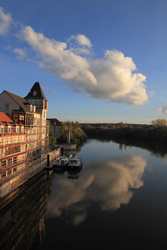 Nuages sur l'Oise
