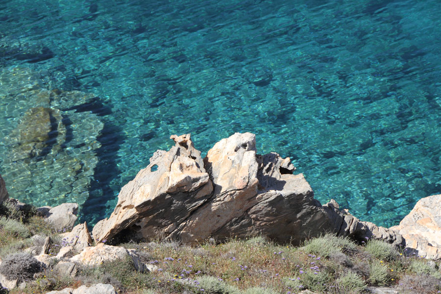 Vers le cap Korakas
