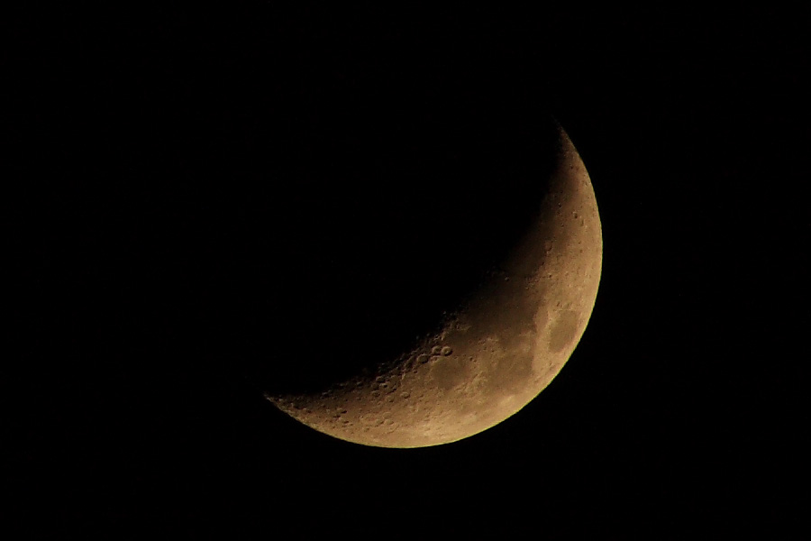 Lune en croissant
