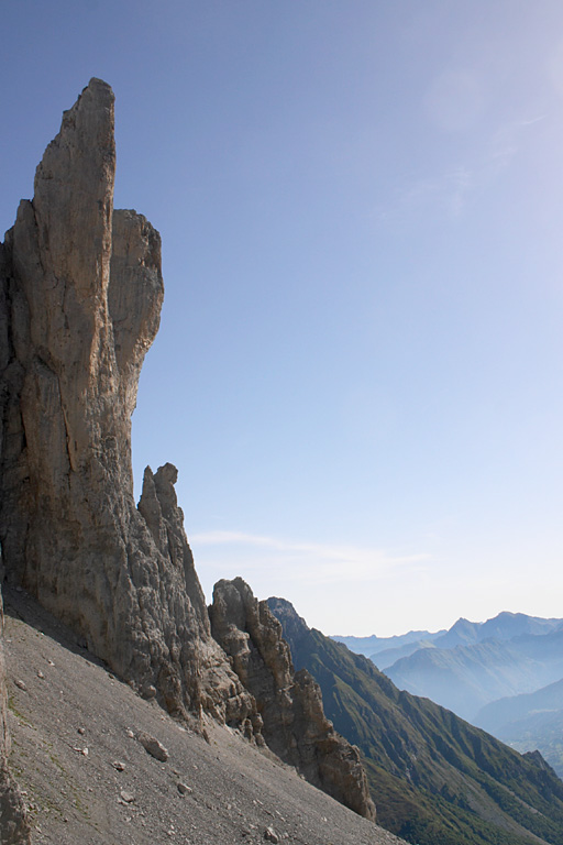Pyrnes , paysages d't, Petite Aiguille d'Ansabre