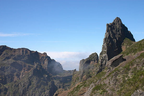 Entre Pico de Arieiro et Pico Ruivo